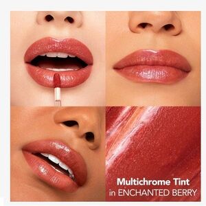 Buxom Plump Shot Lip Serum -Multichrome Tint Enchanted Berry NIB